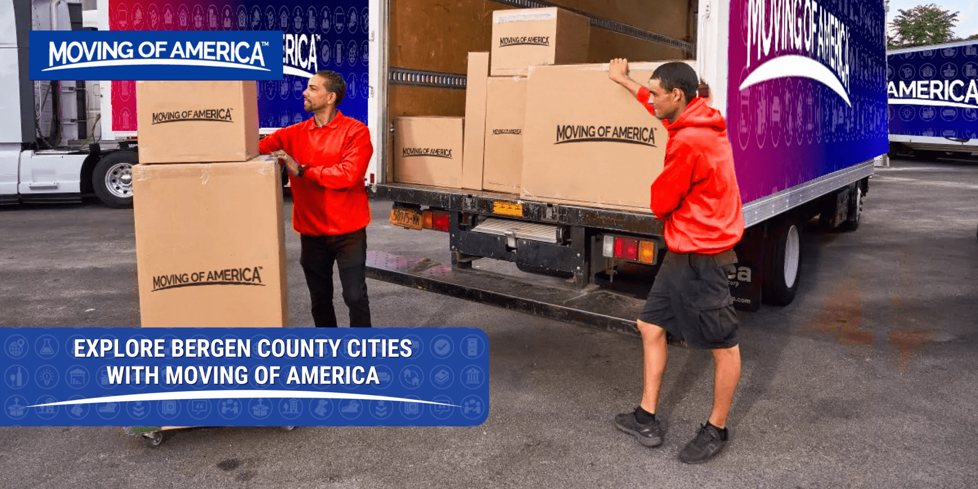 Bergen County cities Moving of America